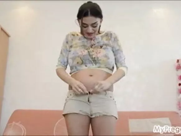 Latoya Pregnant from Bhojpuri Sexy MyPreggo Movie Pregnant #3